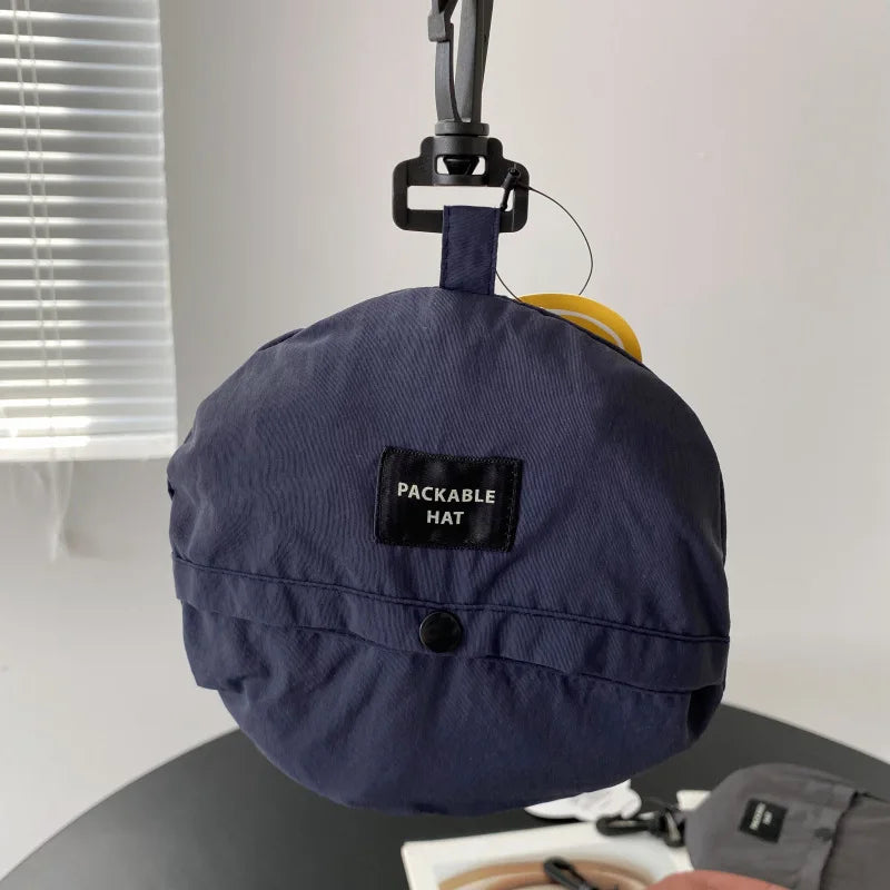 Chapeau pluie pliable pratique voyage