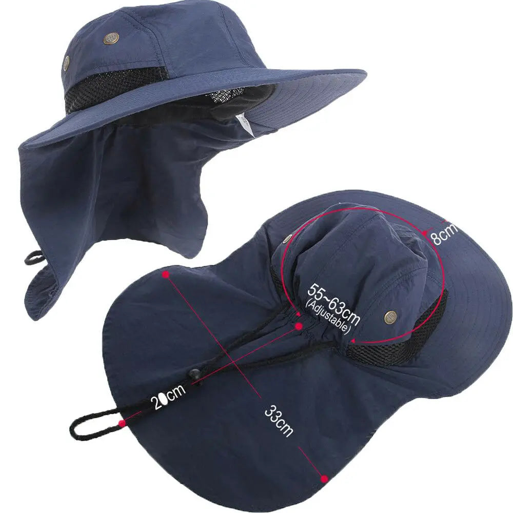 Chapeau pluie unisexe ample confort