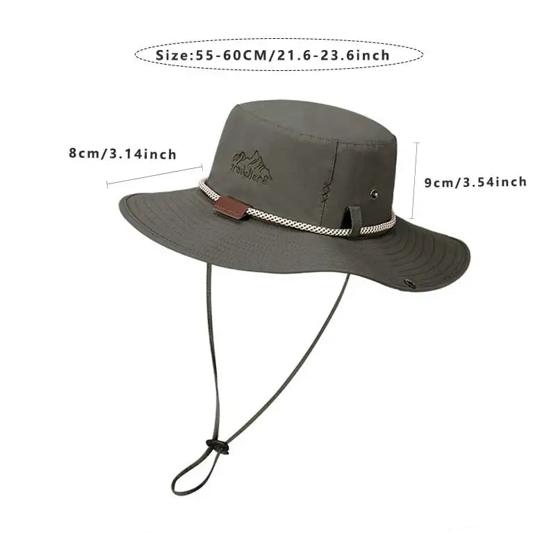 Chapeau pluie unisexe intrépide