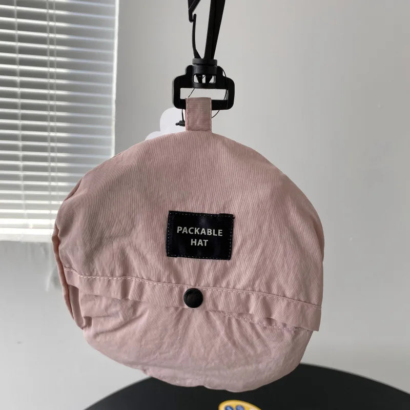 Chapeau pluie pliable pratique voyage