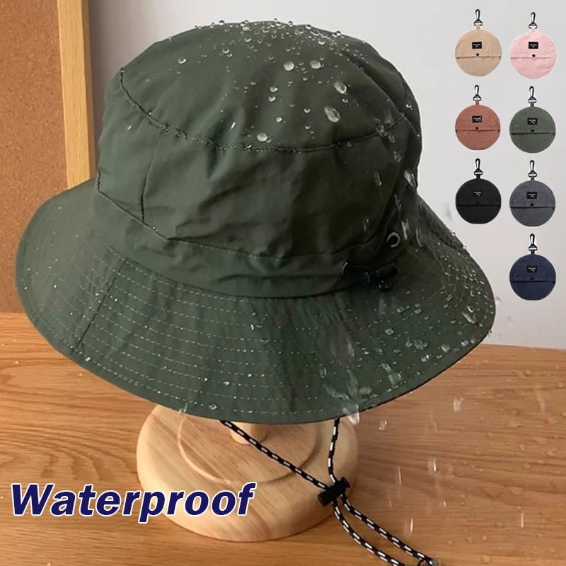 Chapeau pluie homme ombre protectrice
