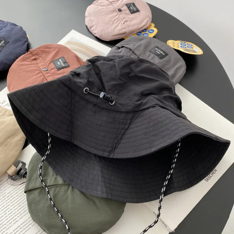 Chapeau pluie pliable pratique voyage