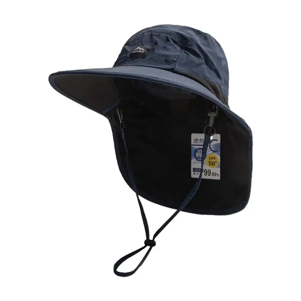 Chapeau pluie homme aventure solaire