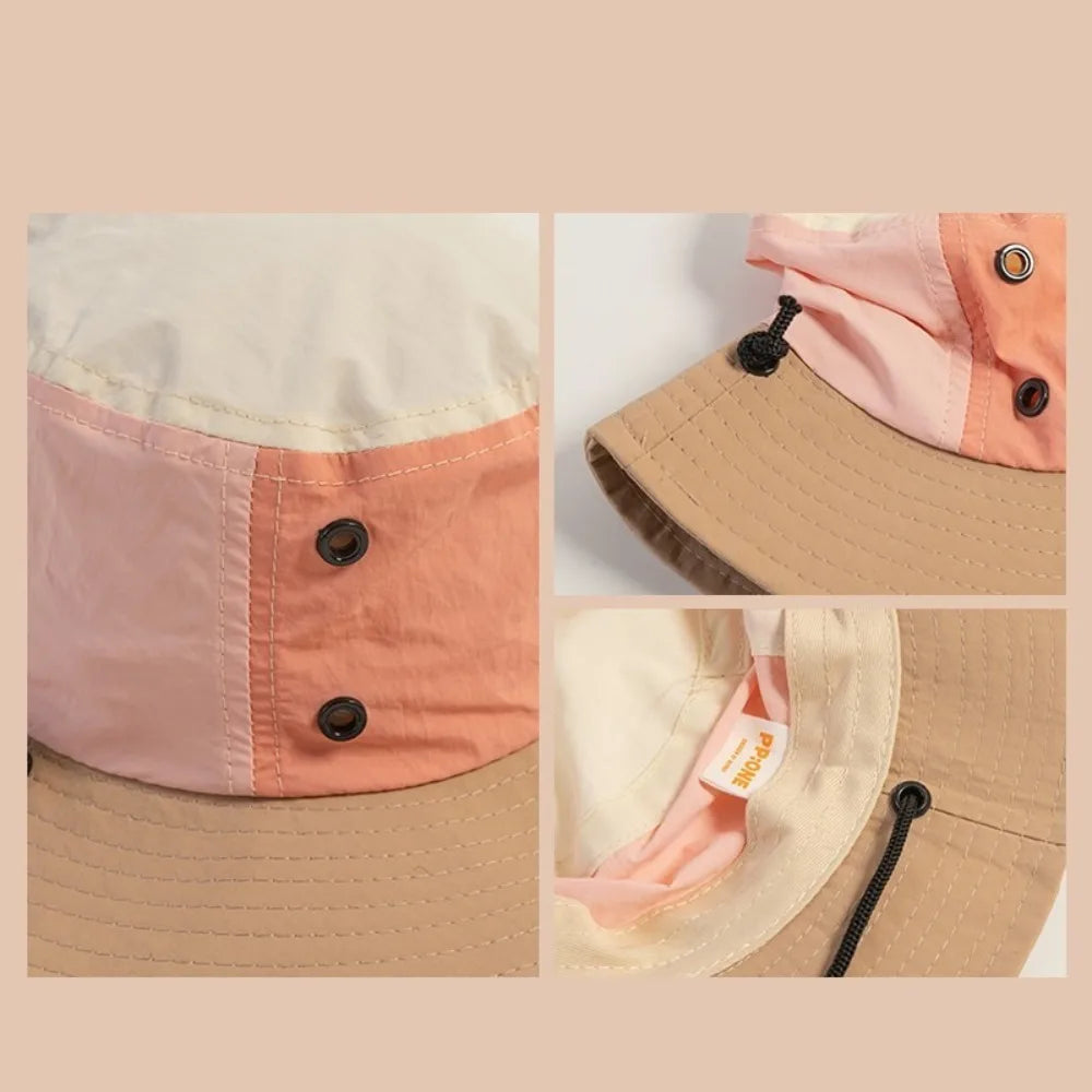 Chapeau pluie pliable éclatant