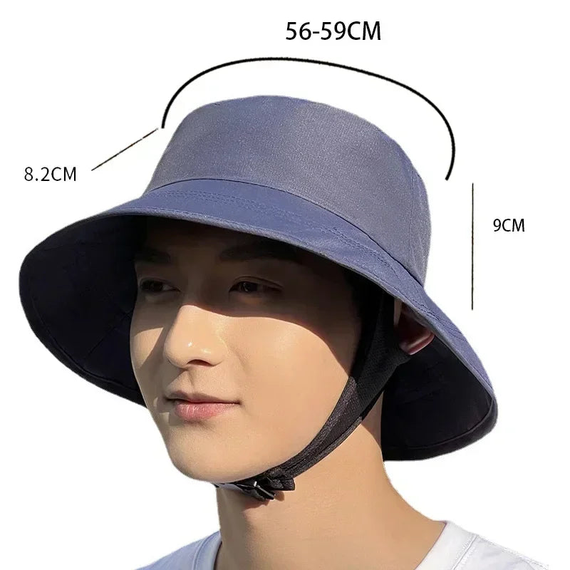 Chapeau pluie homme audacieux