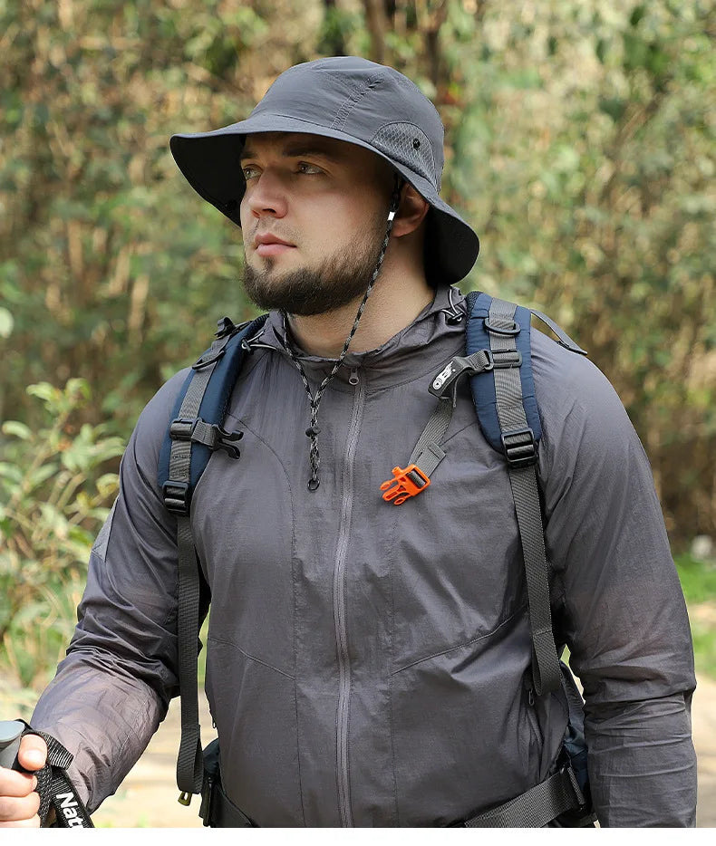 Chapeau pluie style nomade