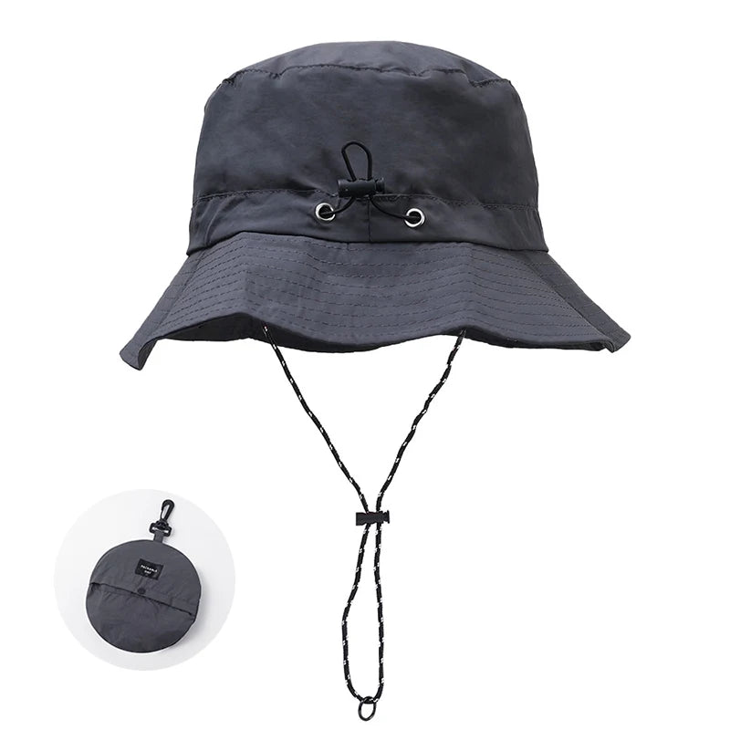 Chapeau pluie homme ombre protectrice