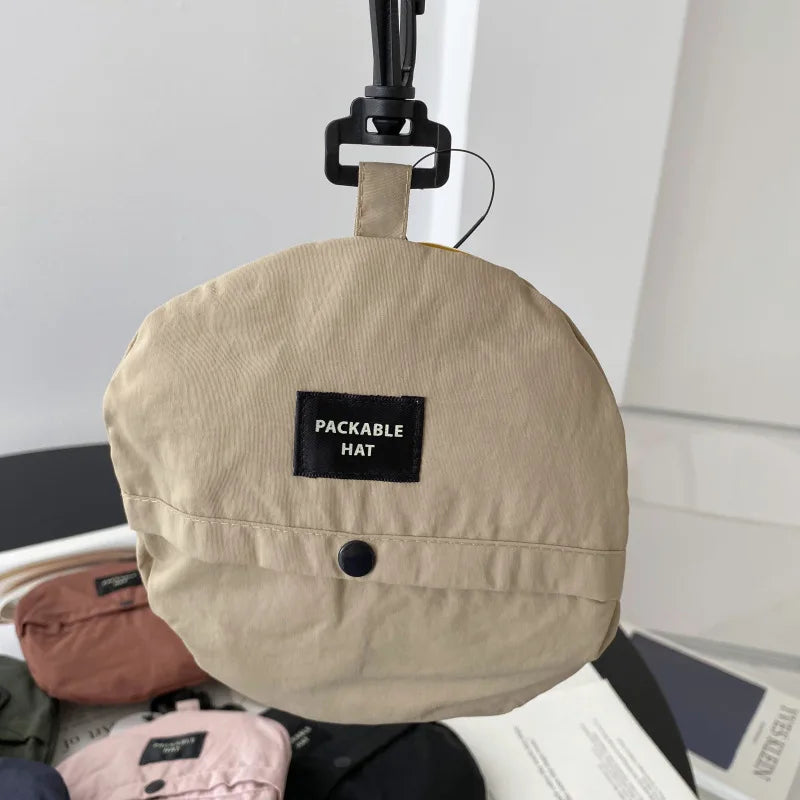 Chapeau pluie pliable pratique voyage