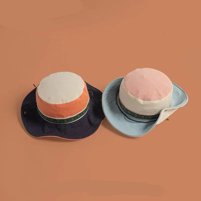 Chapeau pluie unisexe pliable délicat