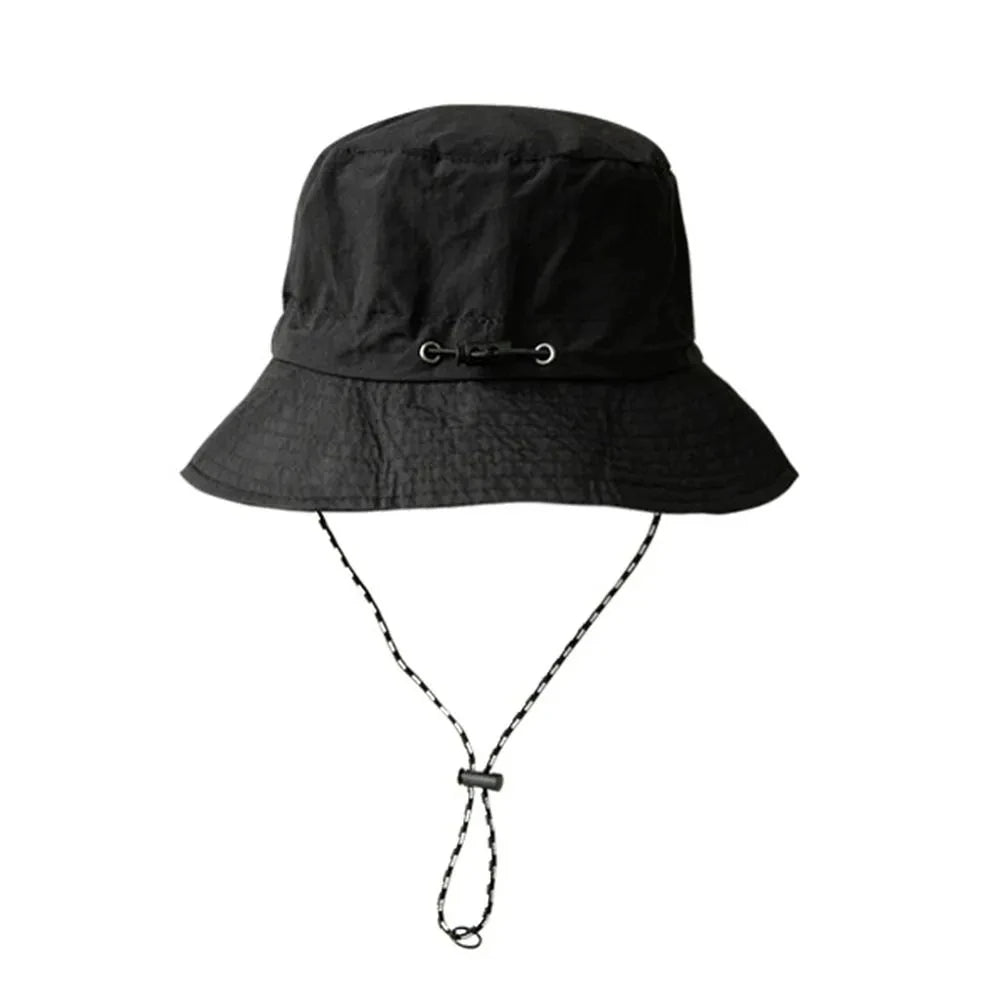 Chapeau pluie homme cordon stylé