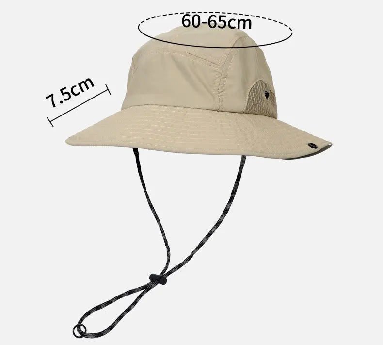 Chapeau pluie style nomade