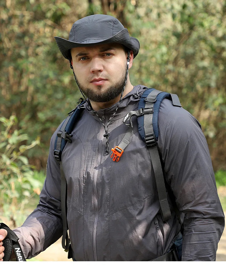 Chapeau pluie style nomade
