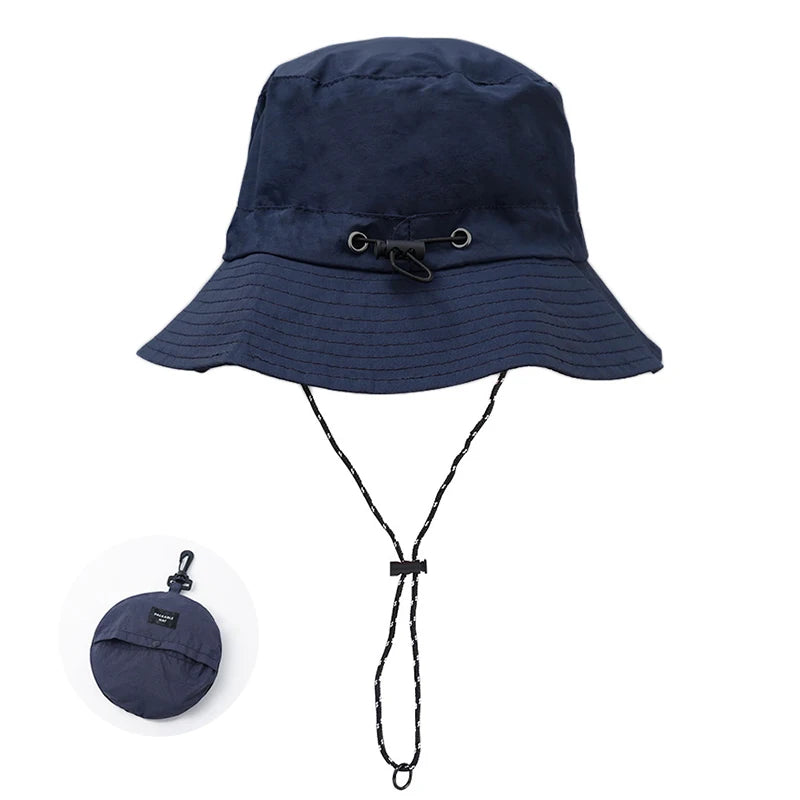 Chapeau pluie homme ombre protectrice