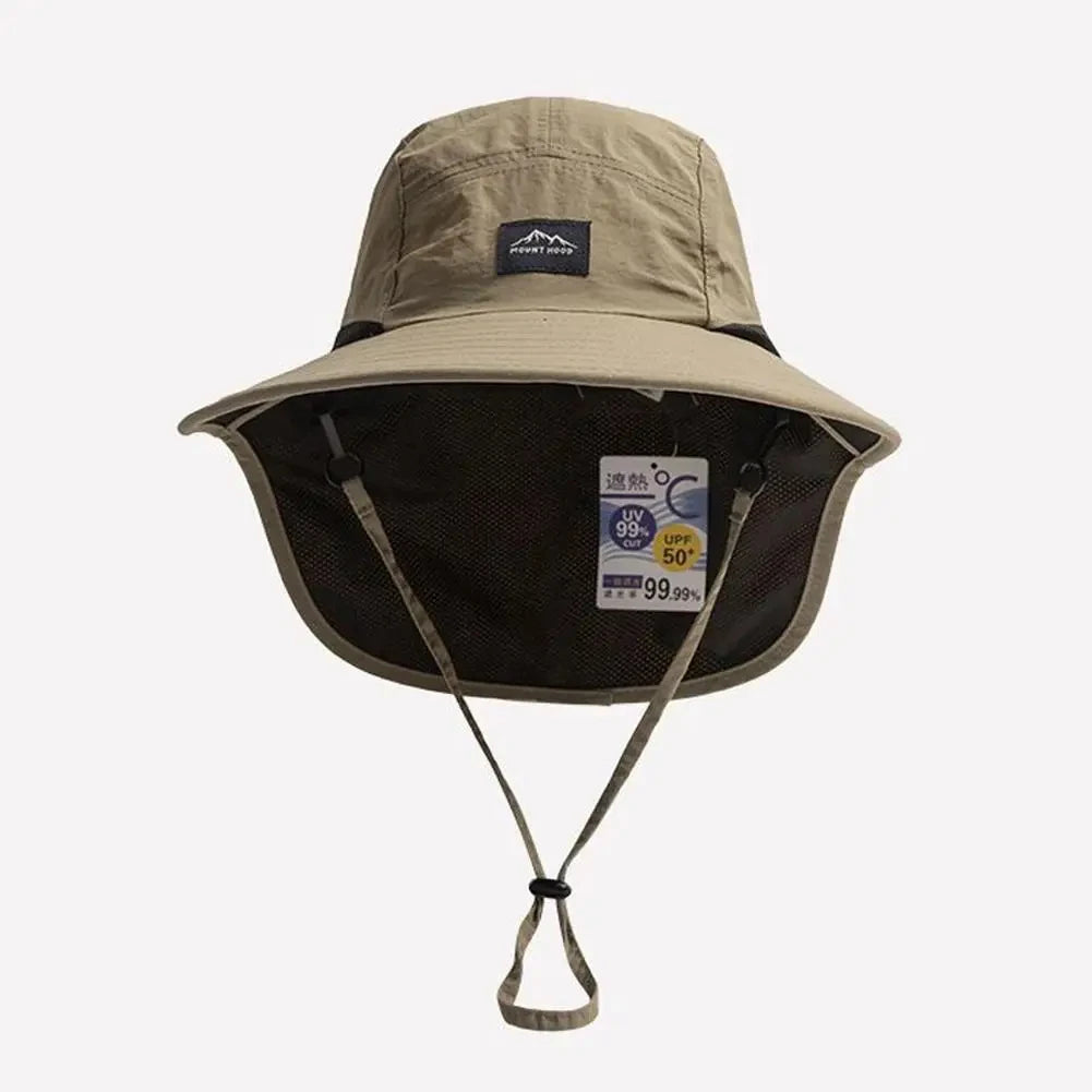 Chapeau pluie homme aventure solaire