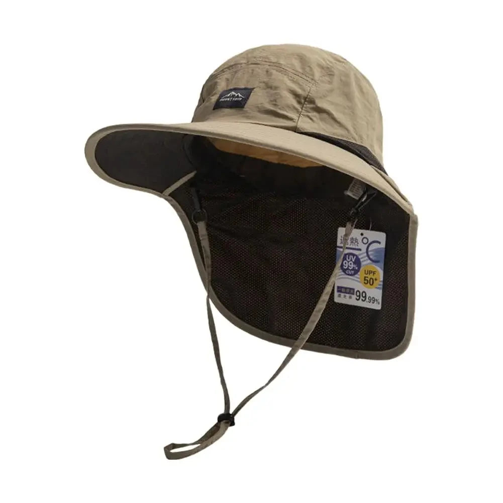 Chapeau pluie homme aventure solaire