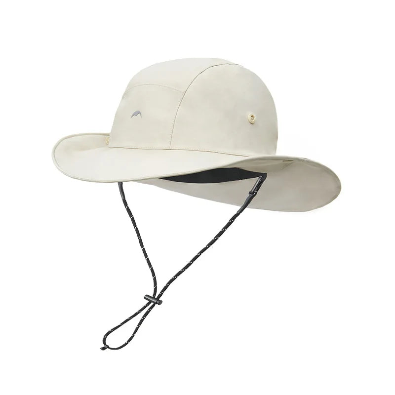 Chapeau pluie large bord voyageur