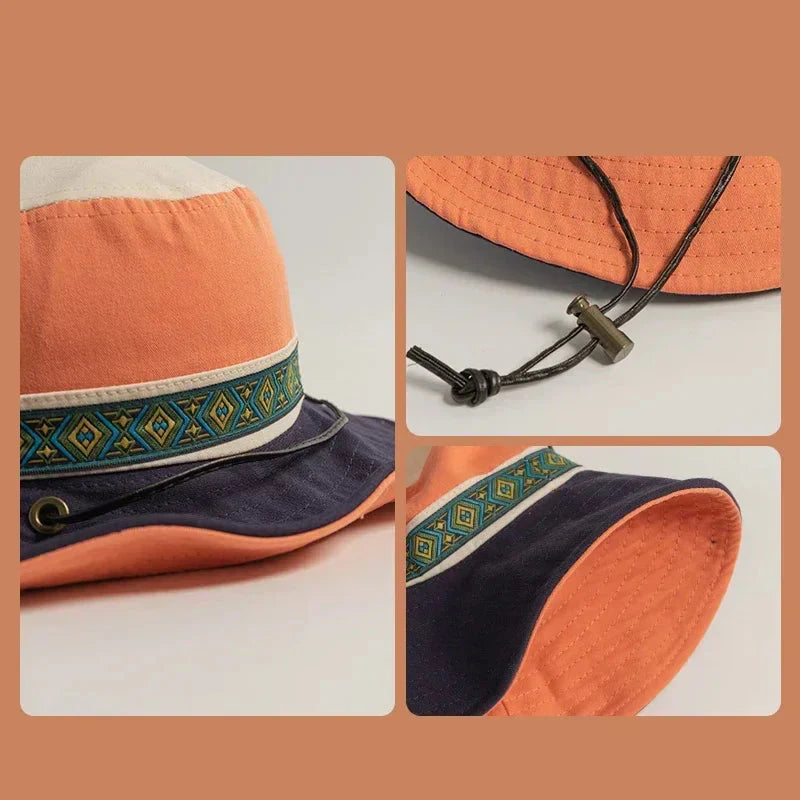Chapeau pluie unisexe pliable délicat