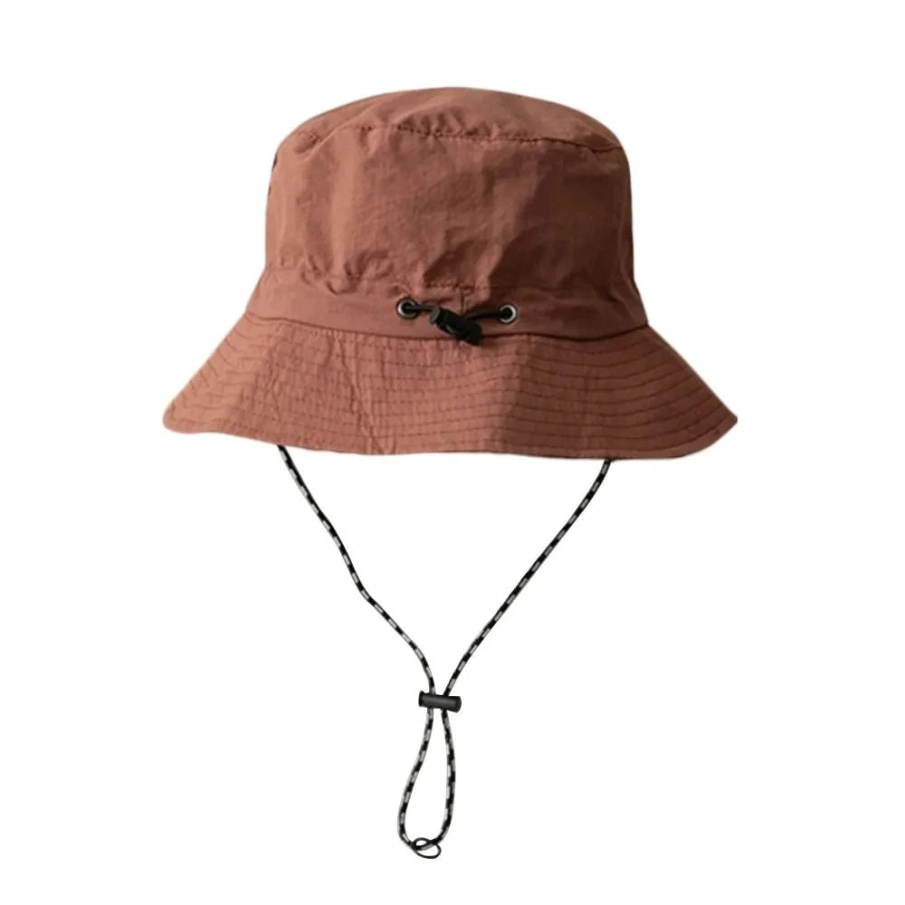Chapeau pluie homme cordon stylé
