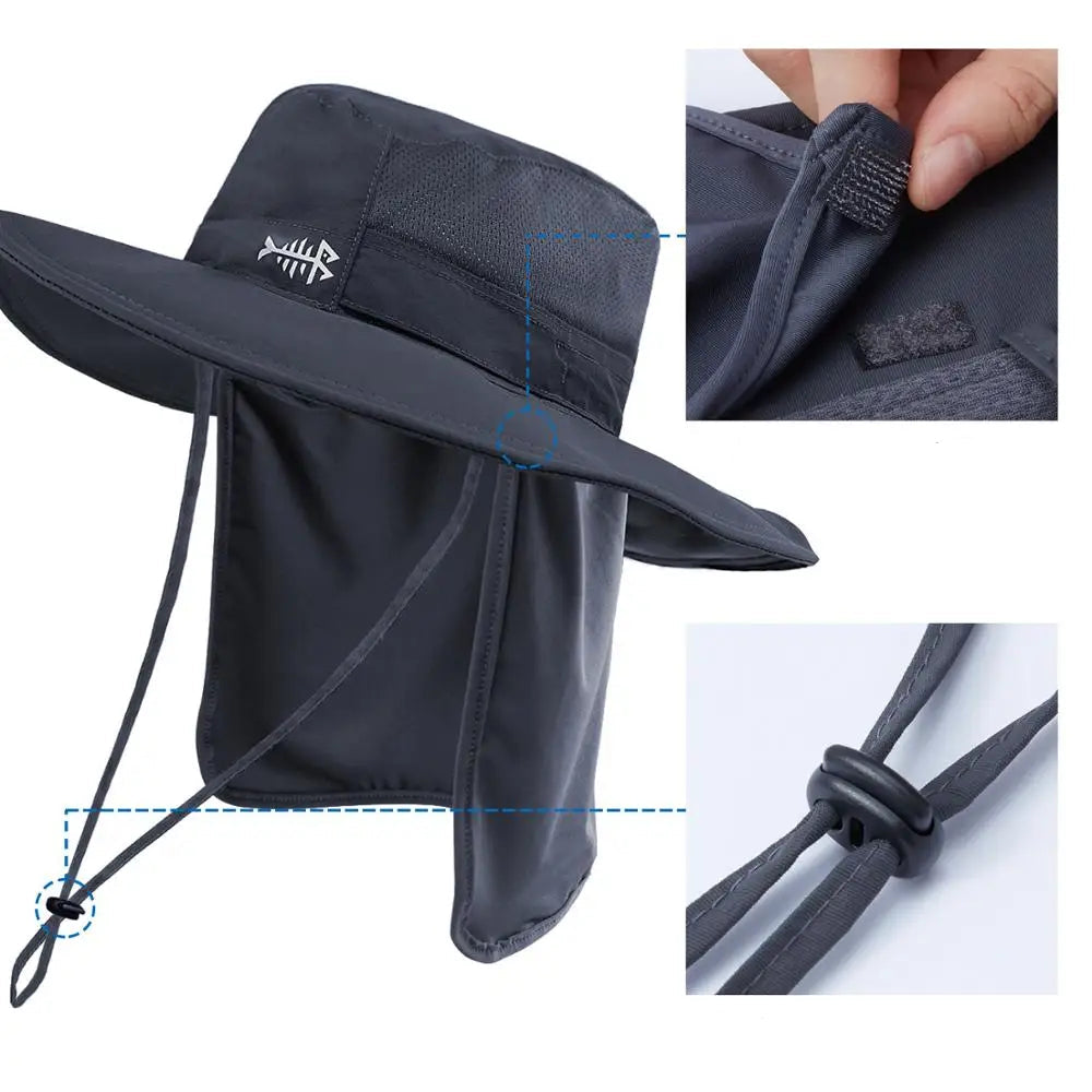 Chapeau pluie large bord chic