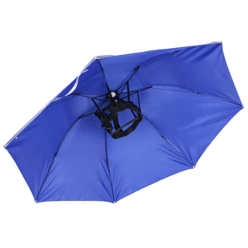 Chapeau parapluie aventureux