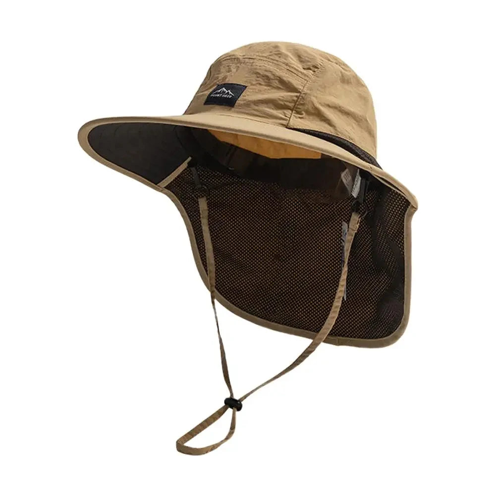 Chapeau pluie homme aventure solaire