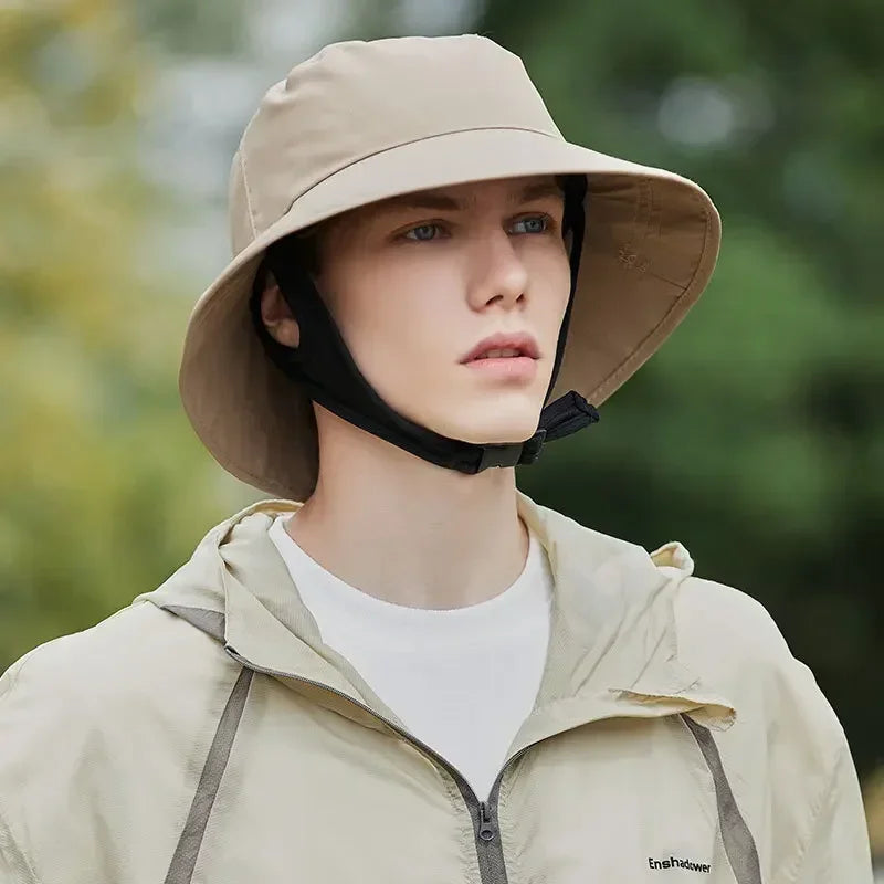 Chapeau pluie homme audacieux