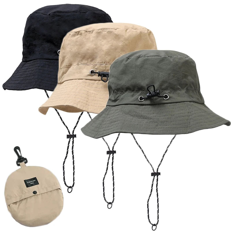 Chapeau pluie homme ombre protectrice