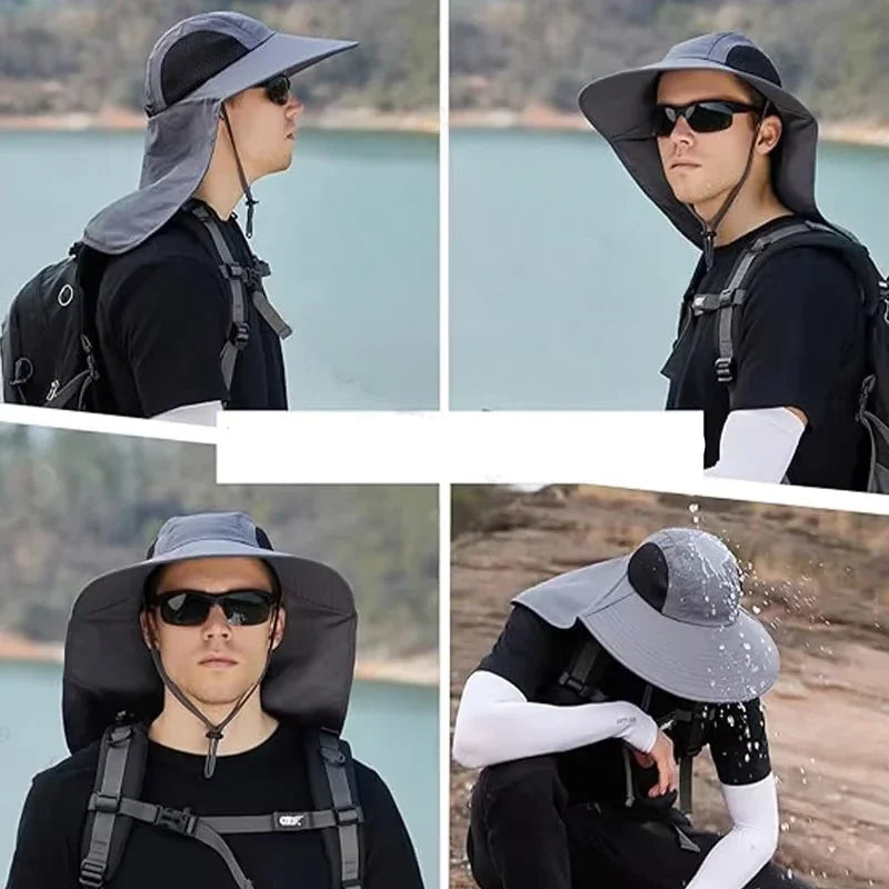 Chapeau pluie imperméable élégant