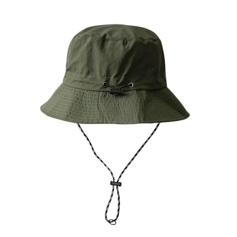Chapeau pluie homme cordon stylé