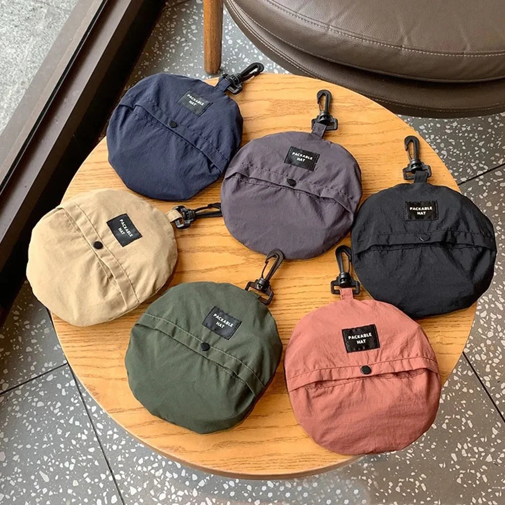 Chapeau pluie homme cordon stylé